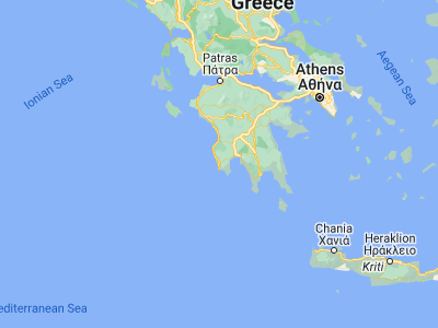 Map showing location of Pýlos (36.91344, 21.69639)