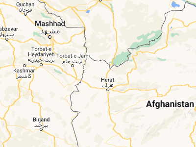 Map showing location of Qarah Bāgh (34.94023, 61.77589)