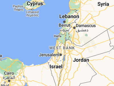 Map showing location of Qesarya (32.51888, 34.90459)