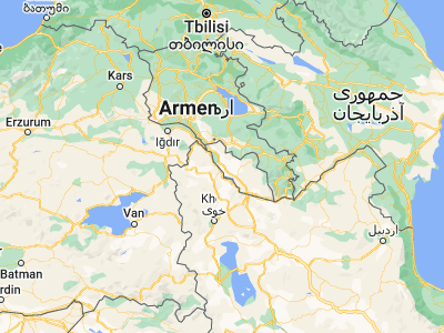 Map showing location of Qıvraq (39.40196, 45.11516)