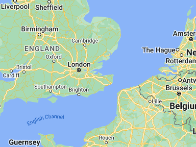 Map showing location of Queenborough (51.4162, 0.74767)