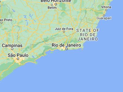 Map showing location of Queimados (-22.71611, -43.55528)