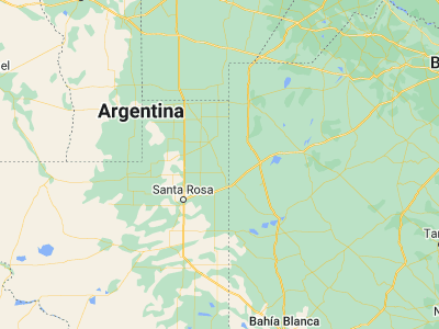 Map showing location of Quemú Quemú (-36.05463, -63.56428)