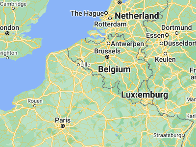 Map showing location of Quévy-le-Petit (50.36879, 3.93602)