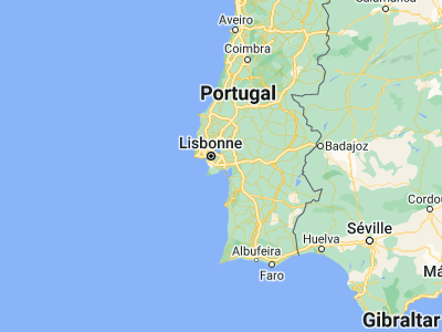 Map showing location of Quinta do Anjo (38.56753, -8.94228)