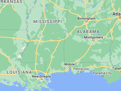 Map showing location of Quitman (32.04015, -88.7281)