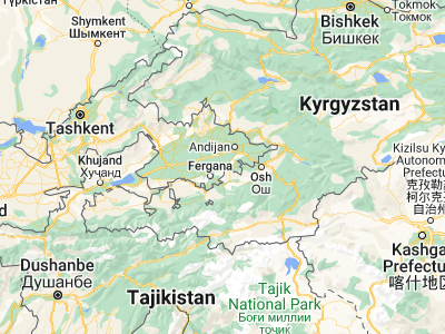 Map showing location of Quva (40.52204, 72.07292)