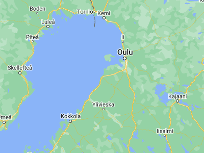 Map showing location of Raahe (64.68333, 24.48333)