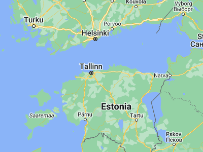 Map showing location of Raasiku (59.36639, 25.18306)