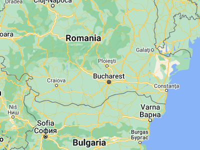 Map showing location of Răcari (44.63333, 25.73333)