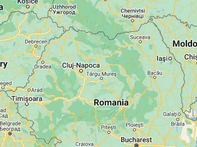 Map showing location of Râciu (46.68333, 24.4)