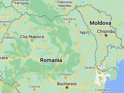 Map showing location of Racu (46.45, 25.75)