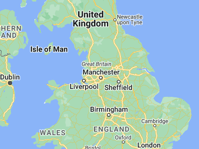 Map showing location of Radcliffe (53.56178, -2.32455)