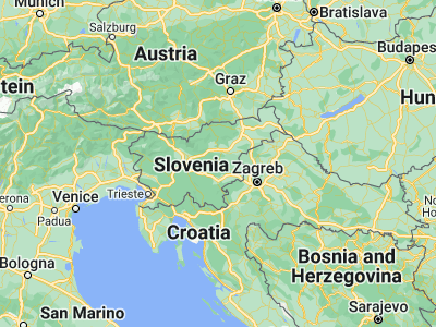 Map showing location of Radeče (46.06806, 15.18389)