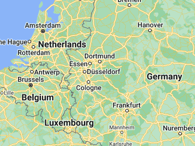 Map showing location of Radevormwald (51.20218, 7.36027)