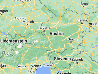 Map showing location of Radstadt (47.38333, 13.45)