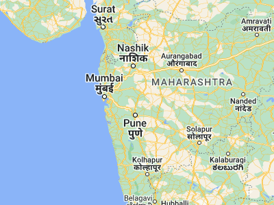Map showing location of Rājgurunagar (18.86667, 73.9)