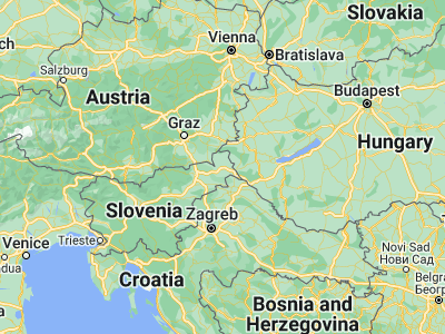 Map showing location of Rakičan (46.65167, 16.20417)