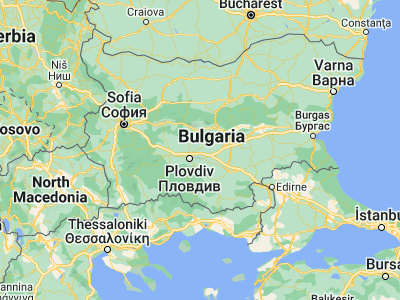 Map showing location of Rakovski (42.3, 24.96667)