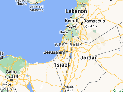 Map showing location of Ramat HaSharon (32.14722, 34.84167)