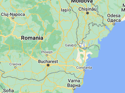 Map showing location of Râmnicelu (45.36667, 27.11667)