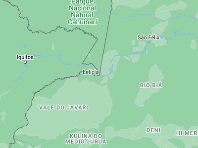Map showing location of Ramón Castilla (-4.26066, -69.95714)