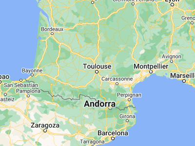 Map showing location of Ramonville-Saint-Agne (43.54618, 1.47491)
