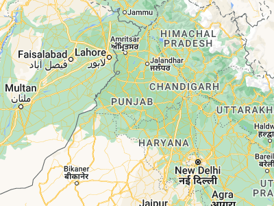 Map showing location of Rāmpura (30.25506, 75.24064)