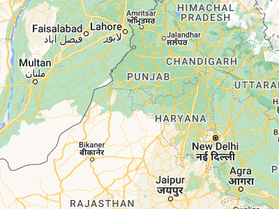 Map showing location of Rānia (29.52454, 74.83689)