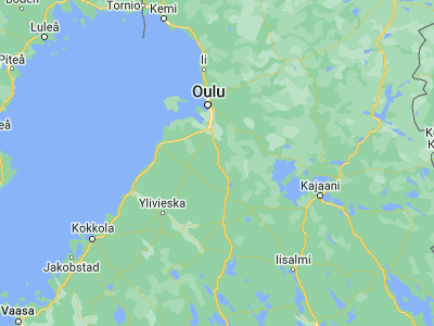 Map showing location of Rantsila (64.51667, 25.65)