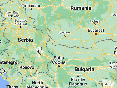 Map showing location of Rastu (43.88333, 23.28333)