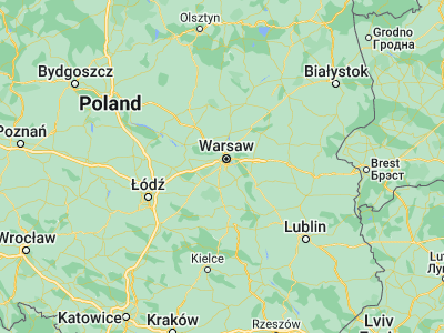 Map showing location of Raszyn (52.15603, 20.9226)