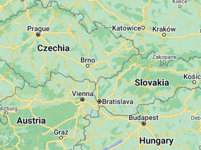 Map showing location of Ratíškovice (48.92002, 17.16561)