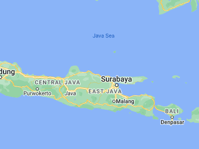 Map showing location of Rawasan (-6.7969, 111.978)