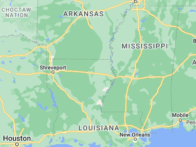 Map showing location of Rayville (32.47736, -91.75485)