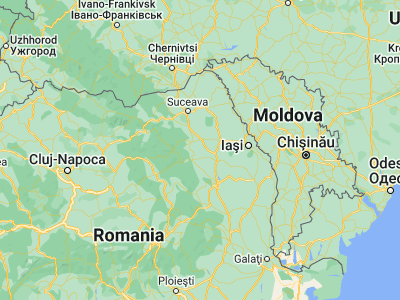Map showing location of Războeni (47.08333, 26.53333)