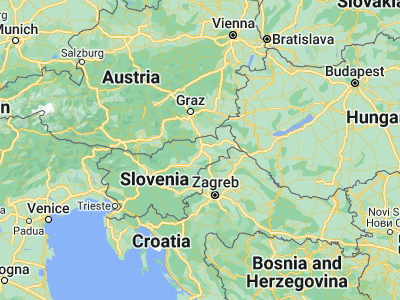 Map showing location of Razvanje (46.51444, 15.63611)