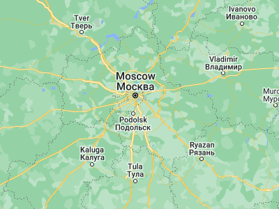 Map showing location of Razvilka (55.59209, 37.74085)