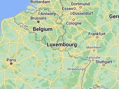 Map showing location of Redange-sur-Attert (49.76556, 5.89083)