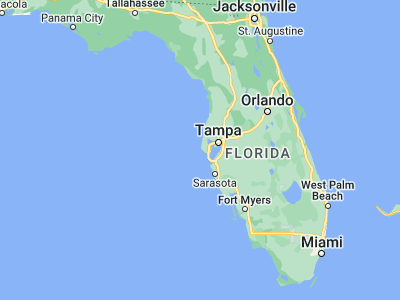 Map showing location of Redington Shores (27.82614, -82.82899)