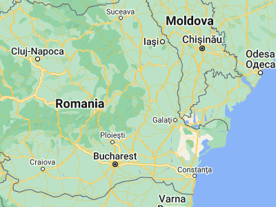 Map showing location of Reghiu (45.78333, 26.83333)