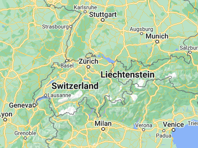 Map showing location of Reichenburg (47.16747, 8.98304)