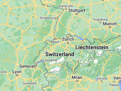 Map showing location of Reiden (47.24719, 7.97135)
