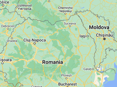 Map showing location of Remetea (46.78333, 25.45)