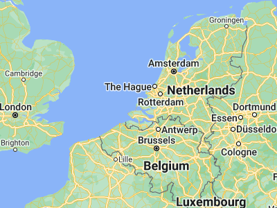 Map showing location of Renesse (51.7325, 3.775)