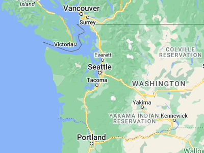 Map showing location of Renton (47.48288, -122.21707)
