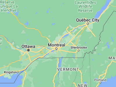 Map showing location of Repentigny (45.74222, -73.45008)