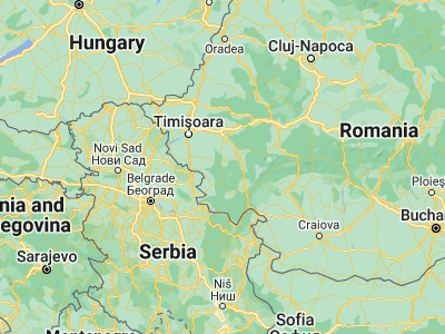 Map showing location of Reşiţa (45.30083, 21.88917)