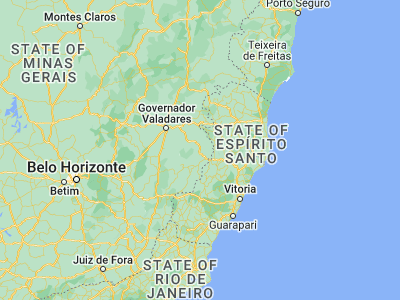 Map showing location of Resplendor (-19.32556, -41.25528)