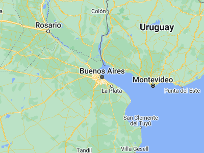 Map showing location of Retiro (-34.58333, -58.38333)